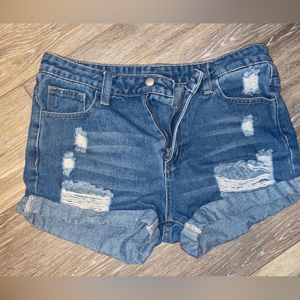 Lot of 3- girls jean shorts